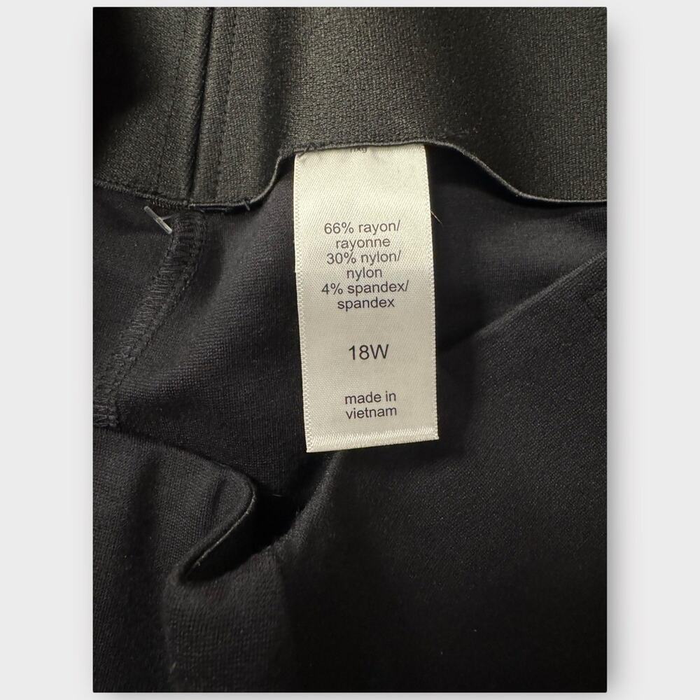 NWT Maurices Women’s Black Skirt – Size 18W – Tummy Control - W59 - Picture 4 of 6